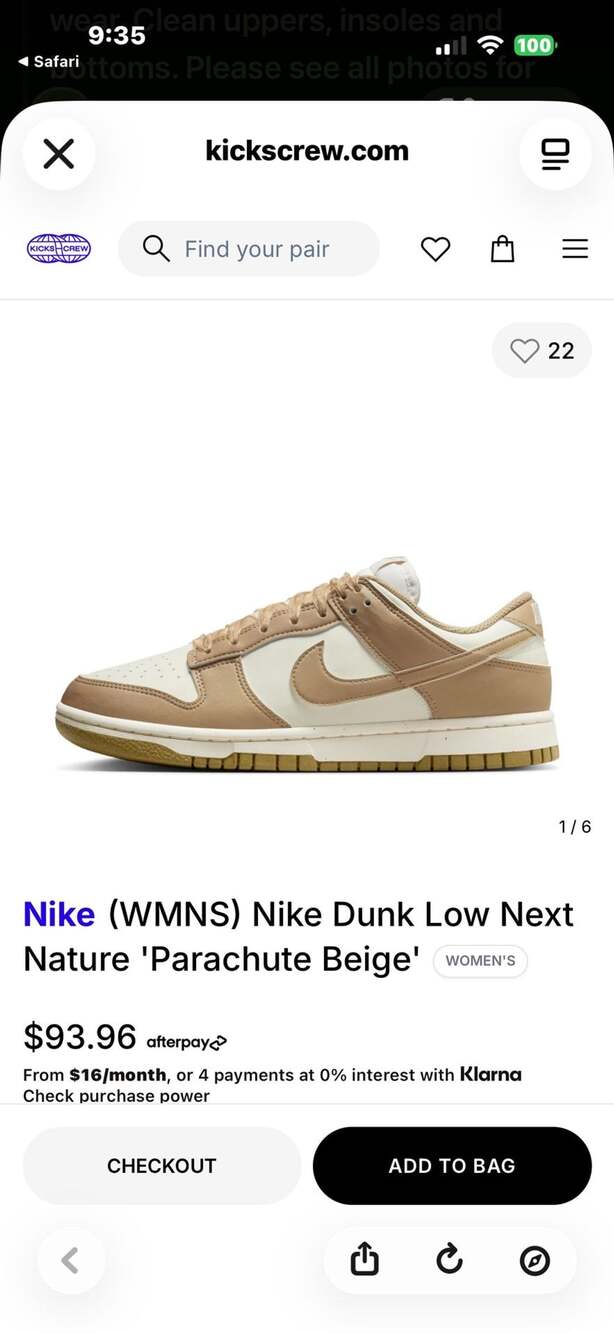 Nike Dunk Low Next Nature Sail and Cacao Wow Sneakers
